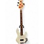 Used Ernie Ball Music Man stingray slo special White Electric Bass Guitar White