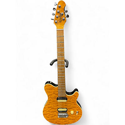 Used Ernie Ball OLP Capri Orange Solid Body Electric Guitar