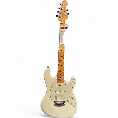 Used Ernie Ball cutlass hss Olympic White Solid Body Electric Guitar