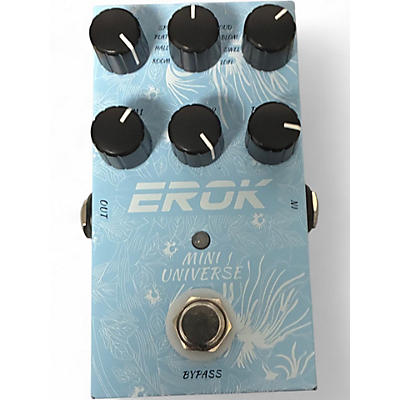 Used Erok MINI UNIVERSE REVERB Effect Pedal