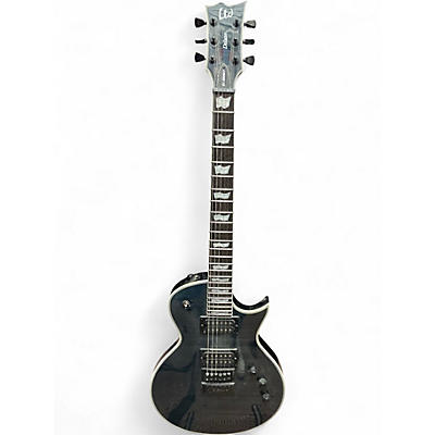 Used Esp  LTD EC-1000ET SEE THROUGH BLACK Solid Body Electric Guitar