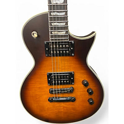 Used Esp LTD EC1000T CTM Tobacco Sunburst Satin Solid Body Electric Guitar