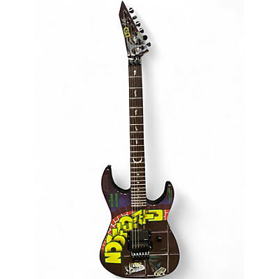 Used Esp  LTD KIRK HAMMETT NOSFERATU  BLACK Solid Body Electric Guitar