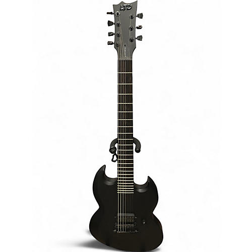 Used Esp; LTD VIPER 7 BLACK METAL MATTE BLACK Solid Body Electric Guitar MATTE BLACK