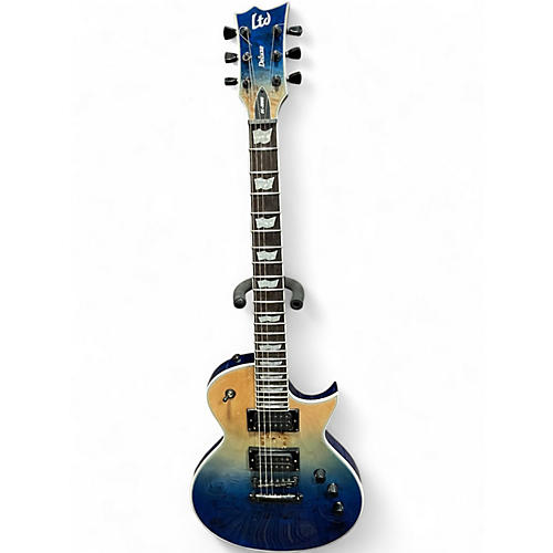 Used Esp Ltd EC1000 DELUXE BLUE FADE Solid Body Electric Guitar BLUE FADE