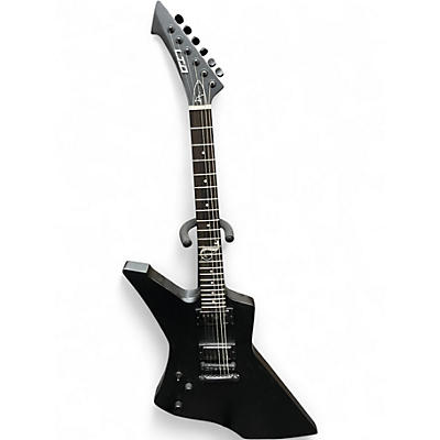 Used Esp Ltd James Hetfield Snakebyte Satin Black Solid Body Electric Guitar