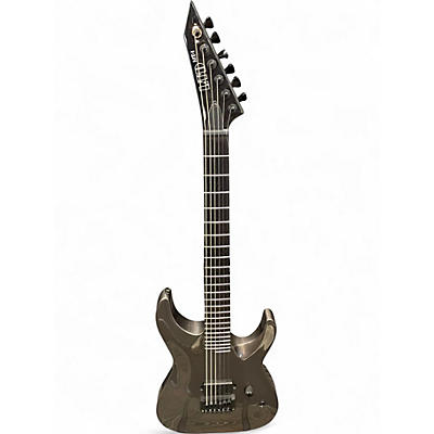 Used Esp Ltd MT-I Mick Thomson Signature OBSIDIAN METALIC Solid Body Electric Guitar