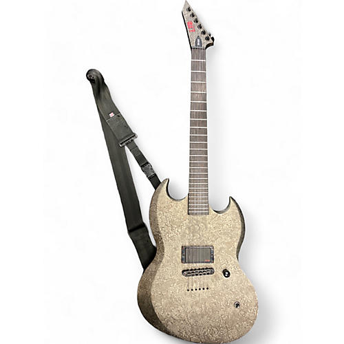 Used Esp Ltd RM-600 Gunmetal Gray Solid Body Electric Guitar Gunmetal Gray