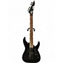 Used Esp Ltd mh200 Black Solid Body Electric Guitar Black