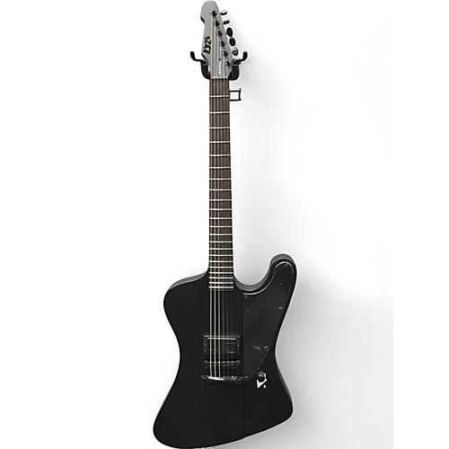 Used Esp Ltd phoenix black metal matte black Solid Body Electric Guitar matte black