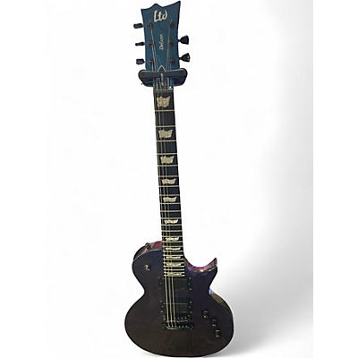 Used Esp ec 1000 Purple Solid Body Electric Guitar