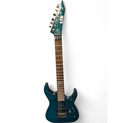 Used Esp mh103 Blue Solid Body Electric Guitar