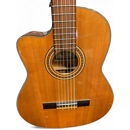 Used Espana CSCML Natural Classical Acoustic Electric Guitar Natural
