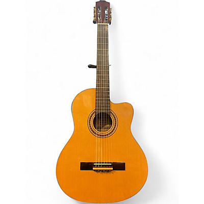Used Espana MODELO CSCM Tobacco Classical Acoustic Electric Guitar