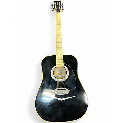 Used Estaban ELDORADO Black Acoustic Electric Guitar