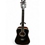 Used Esteban AL100 Black Acoustic Electric Guitar Black