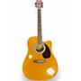 Used Esteban ALC-200 Natural Acoustic Electric Guitar Natural
