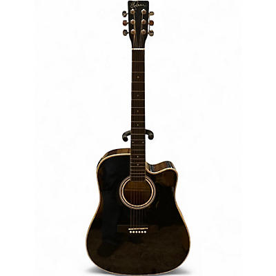 Used Esteban ALC200 Black Acoustic Electric Guitar