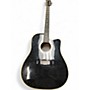 Used Esteban American Legacy Black Acoustic Electric Guitar Black
