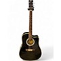 Used Esteban American Legacy Black Acoustic Electric Guitar Black
