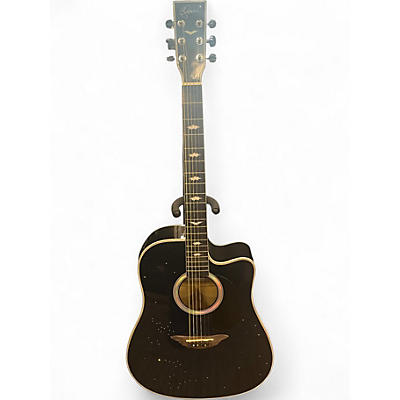 Used Esteban CELESTIAL DARK BLUE Acoustic Electric Guitar