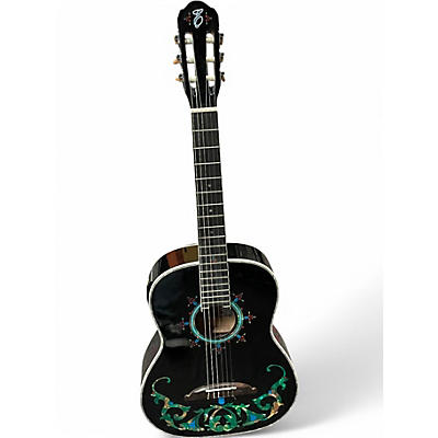 Used Esteban DUENDED Custom Graphic Classical Acoustic Electric Guitar