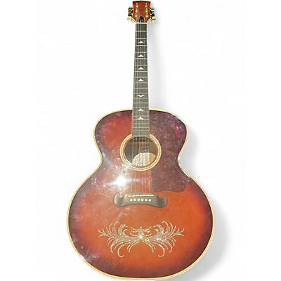 Used Esteban Rock On Limited Edition Amber Ice Acoustic Guitar