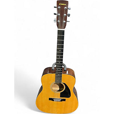 Used Eterna EF18 Natural Acoustic Guitar