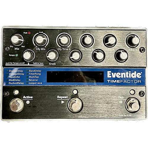 Evantide Used Evantide Time Factor Effect Pedal