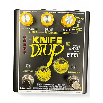 Used Eventide KNIFE DROP Effect Pedal