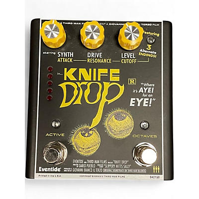 Used Eventide Knife Drop Fuzz Octave With Monophonic Synth Effect Pedal