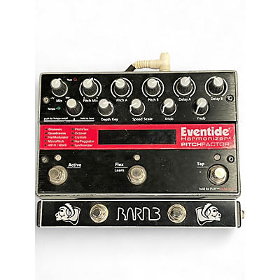 Used Eventide Pitch Factor Harmonizer with Barn3 Aux Footswitch Effect Pedal