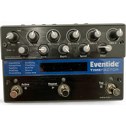 Used Eventide Time Factor Delay Effect Pedal