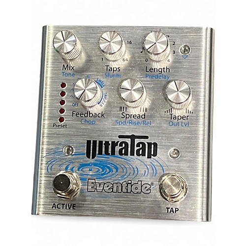 Used Eventide Ultra Tap Delay Reverb Effect Pedal