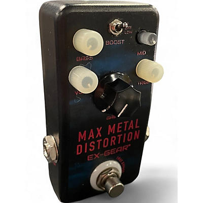 Used Ex-gear MAX METAL DISTORTION Effect Pedal