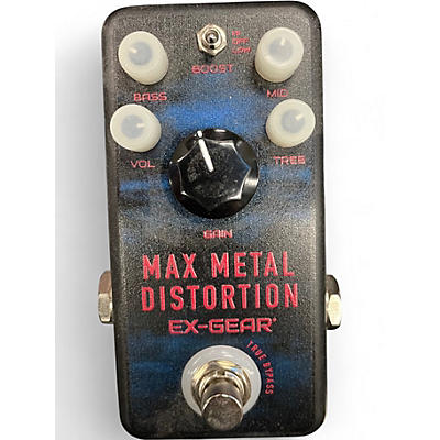 Used Ex-gear MAX METAL Effect Pedal