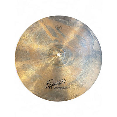 Used Explorers 18in CRASH RIDE Cymbal