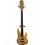 Used F Brock Fretless Bass Natural Electric Bass Guitar Natural