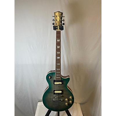 Used FIREFLY CLASSIC GREEN BURST Solid Body Electric Guitar