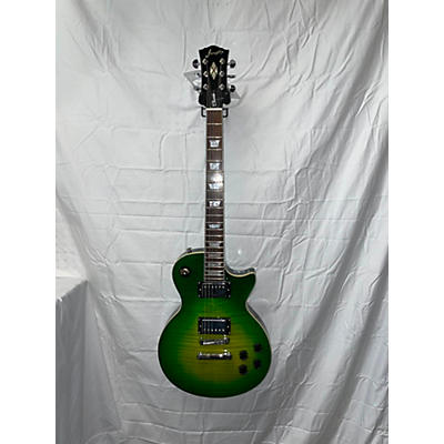 Used FIREFLY CLASSIC SINGLE CUT Trans Green Solid Body Electric Guitar