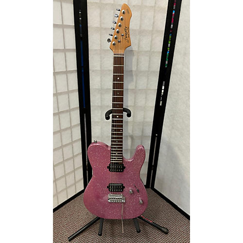 Firefly Used FIREFLY FFMN PINK SPARKLE Solid Body Electric Guitar PINK SPARKLE