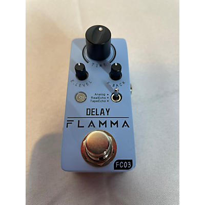 Used FLAMMA DELAY Effect Pedal