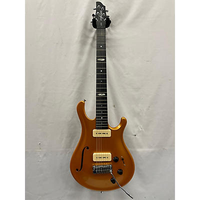 Flaxwood Used FLAXWOOD LIEKKI Orange Hollow Body Electric Guitar