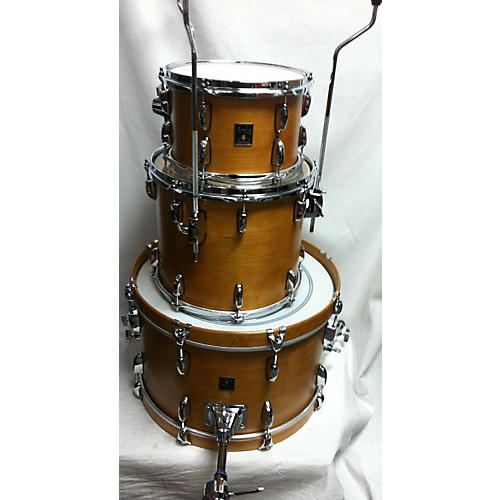 Used FORTUNE DRUMS 3 piece CUSTOM ANTIQUE MAPLE Drum Kit