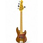 Used Fad corona P5 Gold Electric Bass Guitar Gold