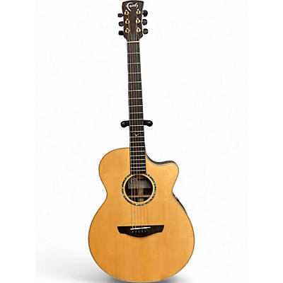 Used Faith fvhg-hex venus cutaway Natural Acoustic Electric Guitar