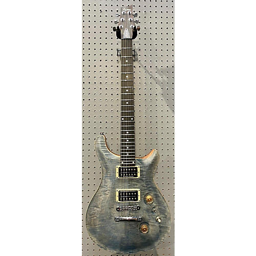 Fame Used Fame Forum IV Stonewashed Blue Satin Solid Body Electric Guitar Stonewashed Blue Satin