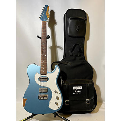 Fano Guitars Used Fano Guitars TC6 Medium Distress LIGHT BLUE Solid Body Electric Guitar