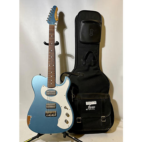 Fano Guitars Used Fano Guitars TC6 Medium Distress LIGHT BLUE Solid Body Electric Guitar LIGHT BLUE