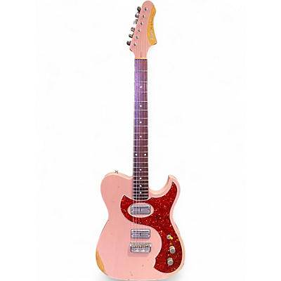 Used Fano Guitars TC6 Shell Pink Solid Body Electric Guitar